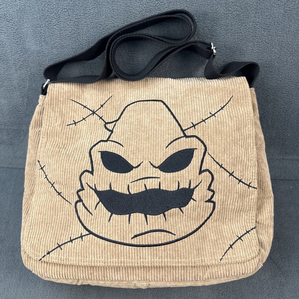 Disney Nightmare Before Christmas | Oogie Boogie | Corduroy Messenger Bag